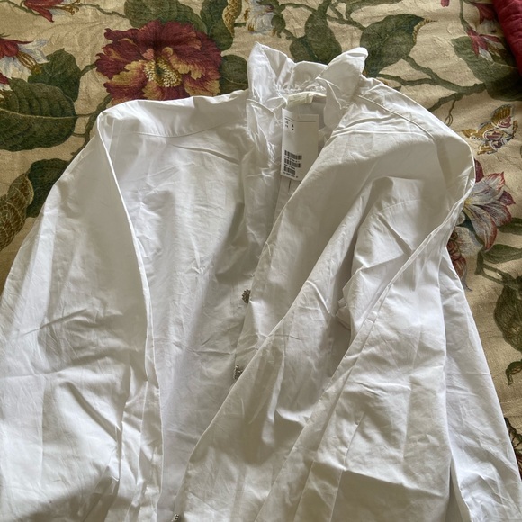 H&M Rhinestone-button Shirt - Picture 3 of 3